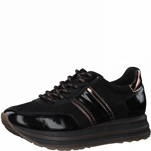 22443-24-ESCARPIN 23767-27-LACETS:Noir