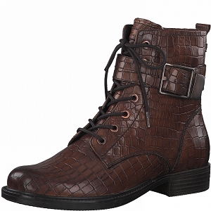 23749-22-CH. A LACETS 25217-27-BOTTE:Marron