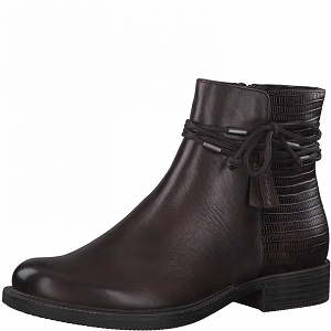 JUPE LONGUE PLISSE 25324-27-BOTTE:Marron