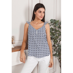 25507-25-BOTTE TOP BLUE:Bleu