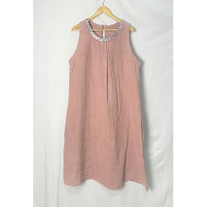 TOP AVEC COLLIER L86:Rose