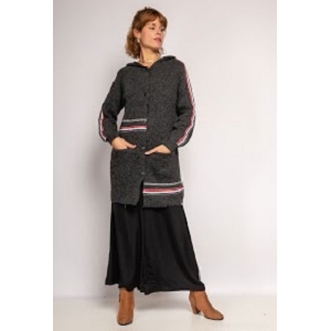 PULL COL CHEMINEE 7701:Noir