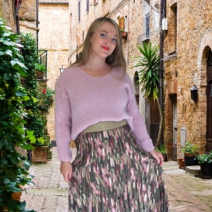 SCARPY CREATION SENSIE PULL MOHAIR LAINE<br>Rose