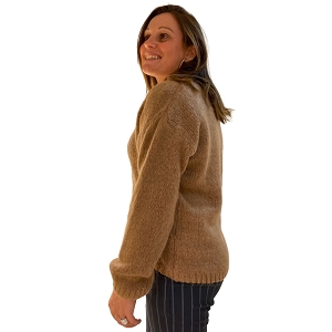 24704-24-TROTTEUR SENSIE PULL MOHAIR LAINE:Naturel