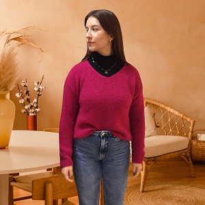 SCARPY CREATION SENSIE PULL MOHAIR LAINE<br>Rose