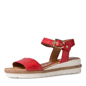 25012-25-BOTTE 28222-28-SANDALES:Rouge