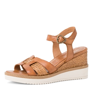 JASMINA CITY SHOPPER MEDIUM 28243-28-SANDALES:Marron