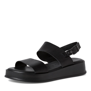 EMILE DENTELLE 28238-28-SANDALES:Noir