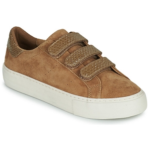 22421-23-ESCARPIN ARCADE STRAPS SUEDE:Naturel