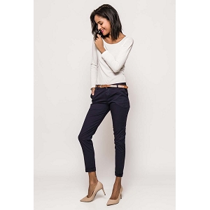 28215-20-SANDALES PANTALON CHINO:Bleu