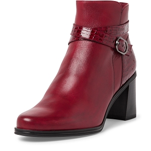 23706-29-LACETS 25395-29-BOTTE:Rouge
