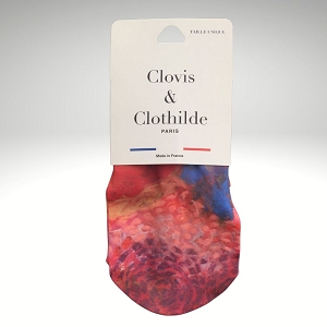 CLOVIS ET CLOTHILDE SOCQUETTES<br>Rouge