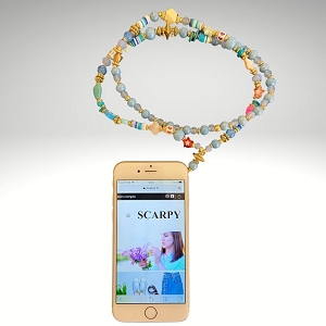 SCARPY CREATION CHAINE TELEPHONE<br>Bleu