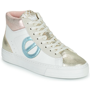 ZAZ SAC EPAULE DAIM STRIKE LMID CUT:Blanc