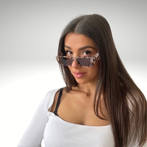 NAOMY VIOLINE LUNETTES SOLEIL:Marron
