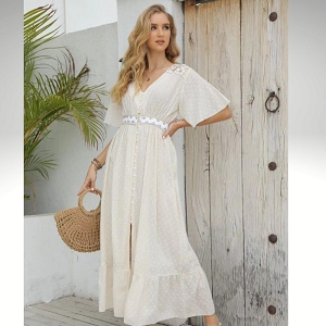 SCARPY CREATION LORIANE ROBE<br>Beige