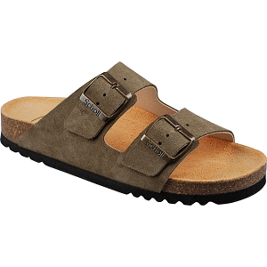 SCHOLL JOSEPHINE SUEDE<br>Vert