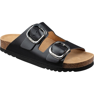 SCHOLL NOELLE LEATHER<br>Noir