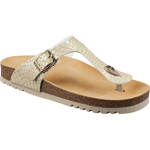 SCHOLL NICOLE CROCO PRINTED<br>Beige