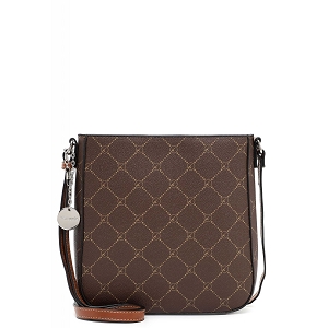 24618 ANASTASIA CLASSIC HANDBAG WITH ZIPPER LARGE:Marron