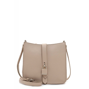 STRECH JASMINA CROSSOVER BAG:Beige