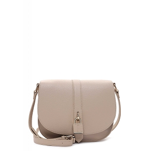 22116-26 JASMINA HANDBAG WITH FLAP MEDIUM:Beige