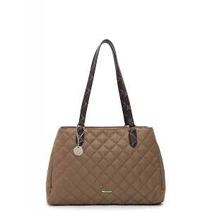 IRVING STIPE LACE UP JENNIFER CITY SHOPPER MEDIUM:Beige