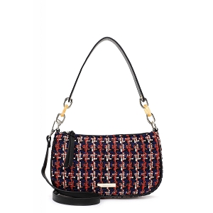 224026207 JESSICA HANDBAG WITH ZIPPER SMALL:Rouge
