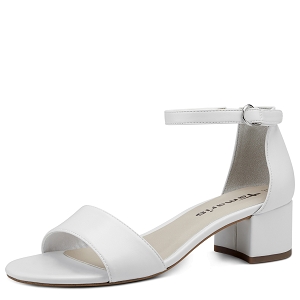 JOSEPHINE LAMINATED 28295-20-SANDALES:Blanc