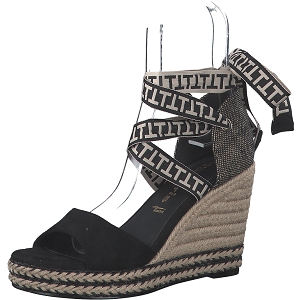 M1678 28344-20-SANDALES:Noir
