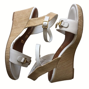 24412-41-TROTTEURS 28370-26-SANDALES:Blanc