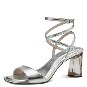 Z9591 28027-30-SANDALES:Argent