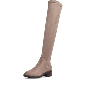 ROBE LONGUE GRAPHIQUE 25507-29-BOTTE:Beige