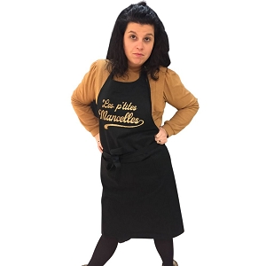 KAPITALES LES PTITES MANCELLES TABLIER<br>Noir