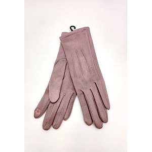 23726-23-CH. A LACETS GANTS TACTILES UNIS:Parme