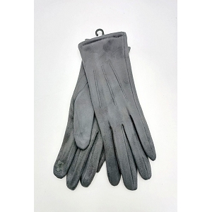 25003-25 GANTS TACTILES UNIS:Gris