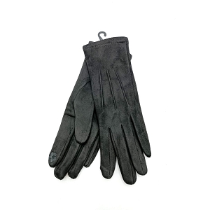 27501-26-MULE GANTS TACTILES UNIS:Noir