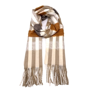 574 OCEANI ECHARPE:Beige