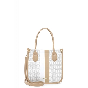 22415-23 LIZ CITY SHOPPER SMALL:Beige