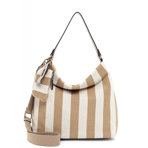22407-26 LOU CITY SHOPPER MEDIUM:Beige