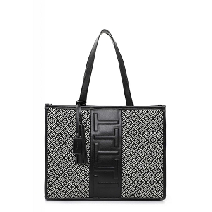 TAMARIS MARO LOLITA CITY SHOPPER LARGE<br>Noir