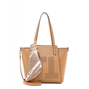 TAMARIS MARO LANA CITY SHOPPER MEDIUM<br>Beige