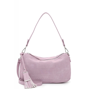 Y0706 LETZIA HANDBAG WITH ZIPPER MEDIUM:Parme