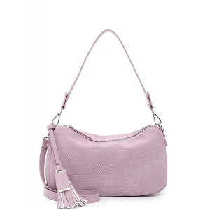 23715-25-LACETS LETZIA HANDBAG WITH ZIPPER MEDIUM:Parme