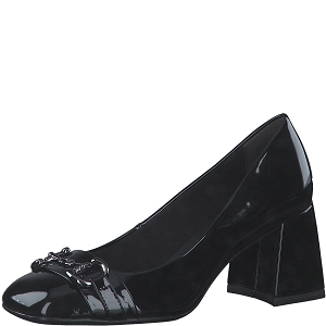 CHAPEAU PAILLE TRESSE 22406-41-ESCARPINS:Noir