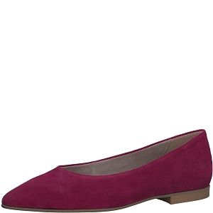 MARIE MANTEAU EN FOURRURE VEGAN 22114-30-BALLERINE:Rose