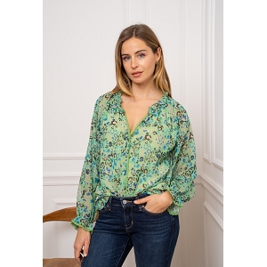 28348-26-SANDALES KIL BLOUSE:Vert