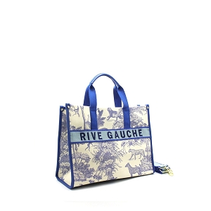  RIVE GAUCHE GRAND CABAS:Bleu