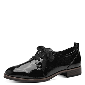 MARGIE FLATFORM 23200-41-LACETS:Noir
