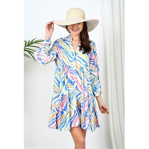 1460 ROBE KATIA:Bleu